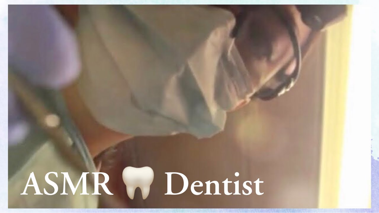 ASMR-визит к стоматологу ~ Индивидуальное внимание крупным планом