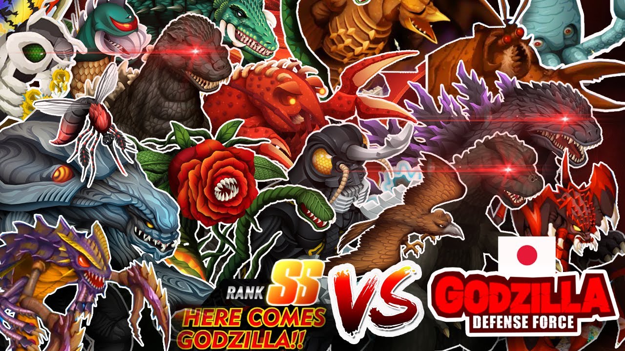 GODZILLA VS ALL KAIJU IN TOKYO JAPAN -  哥斯拉 ゴジラ【ゴジラディフェンスフォース GODZILLA DEFENSE FORCE】