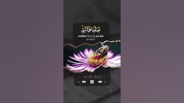 ان الله وملائكته يصلون على النبي | القرآن الكريم سورة الأحزاب ❤🌱