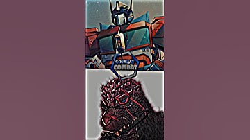 Optimus Prime (IDW) vs Godzilla In Hell (IDW)