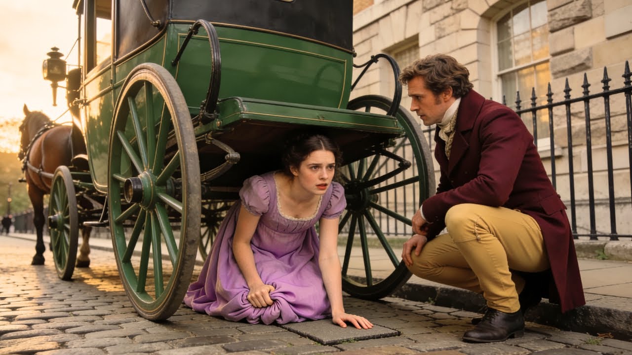 She hid in the Duke’s carriage while fleeing for her life —and he was the only one who kept her safe