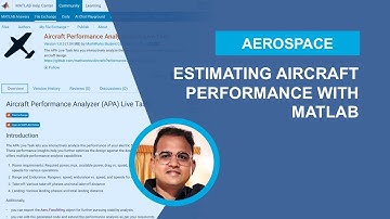 Estimating Aircraft Performance with MATLAB