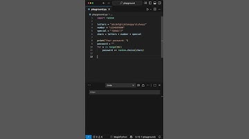 Simple Password Generator in Python #coding #python #programming