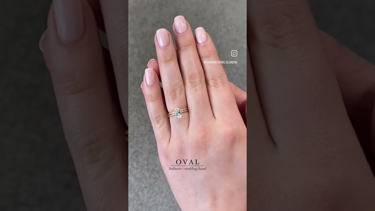 Oval Labgrown Solitaire Engagement Ring