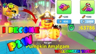🎁🎃Become P2W And Got All Reward In Halloween Event😮In Weapon Fighting Simulator Roblox