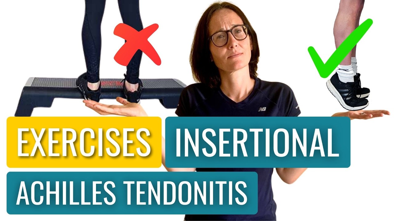 Exercises for Insertional Achilles Tendonitis Demo - Why Avoid Stretches?