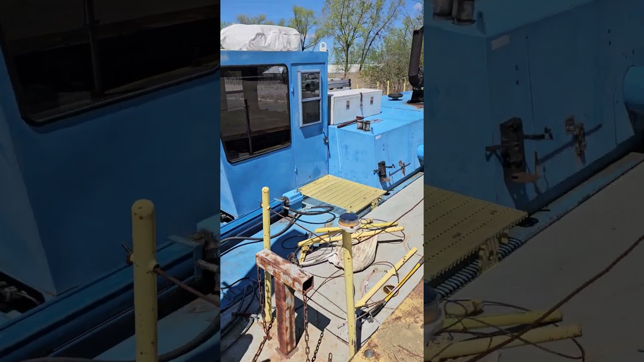 Dredging Equipment found in the chain of lakes. 