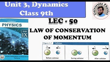 Law of conservation of momentum |Change of momentum and collisions |Isolated system
