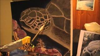 bazza west mouth painting turtle
