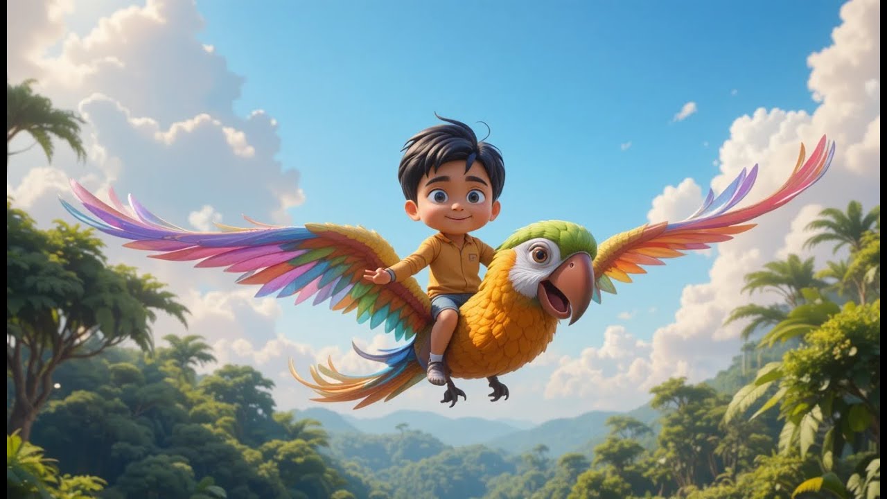 Ayaan’s Wild Jungle Adventure | 3D Kids Cartoon | Animal Fun for Toddlers