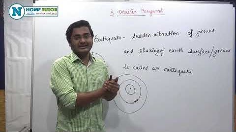 Std 8th - General Science Ch 9 - Disaster Management - Full Chapter Part 1 - Mh Board English Medium