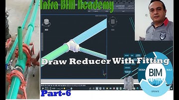 Utility Part-06 How can Draw Reducer In Civil 3d Infra Bim Academy