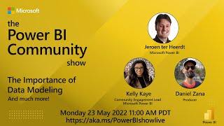 The Power BI Community Show Ep 5 - The Importance of Data Modeling Net Worth