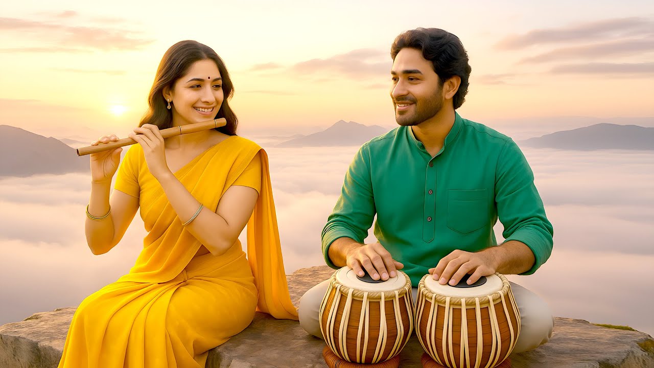 Indian Flute, Tabla – Healing Sounds for Deep Peace & Harmony