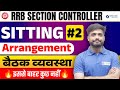 RRB Section Controller 2025 | Sitting Arrangement Reasoning Tricks | Part -2 | Lakshya Sir