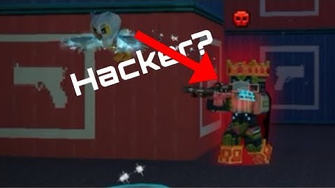 Hacker? In pixel Gun 3D (Gameplay video caught)