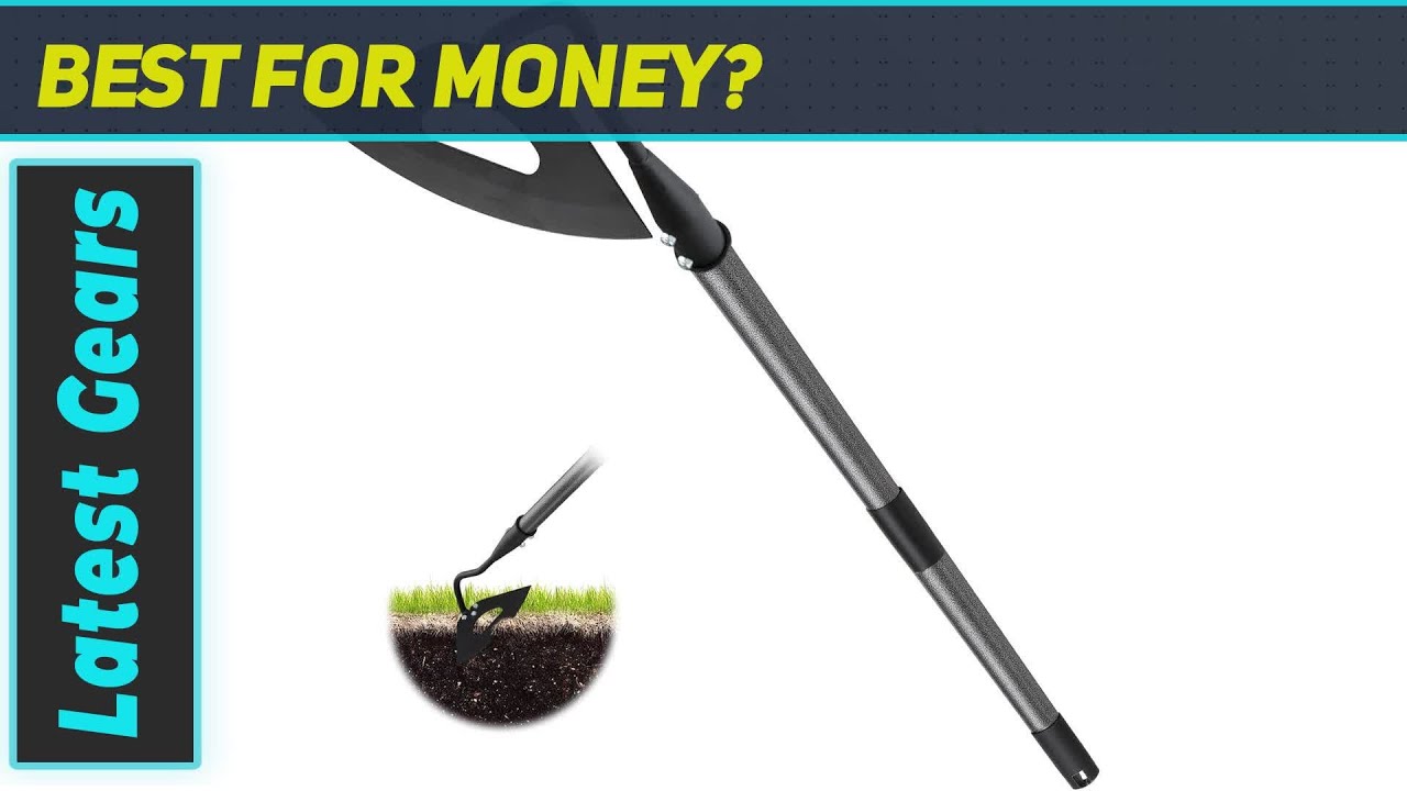 Hoe Garden Tools - The Best Heavy Duty Hoe with Adjustable Handle