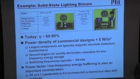 David Perreault - Powerful Circuits: Developments in High Frequency Power Electronics