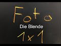 Was ist die Blende?