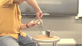 Interference around unboxed speaker and tuning fork