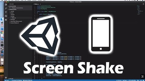 Unity Screen Shake Tutorial