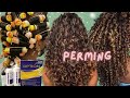 How To Do Permanent Hair Perming Permanent Hair Curl With Sabamani 