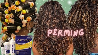 How To Do Permanent Hair Perming || Permanent Hair Curl With@sabamani