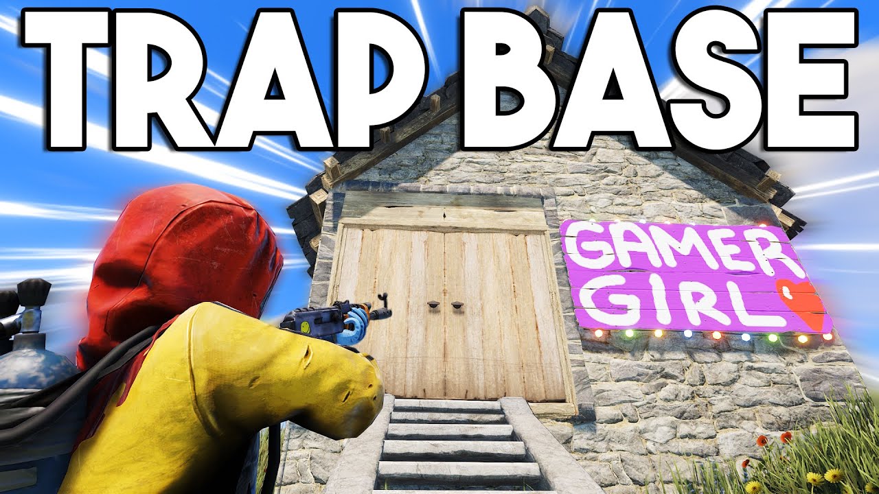 Trapping Toxic Players with a Girl Gamer - Rust