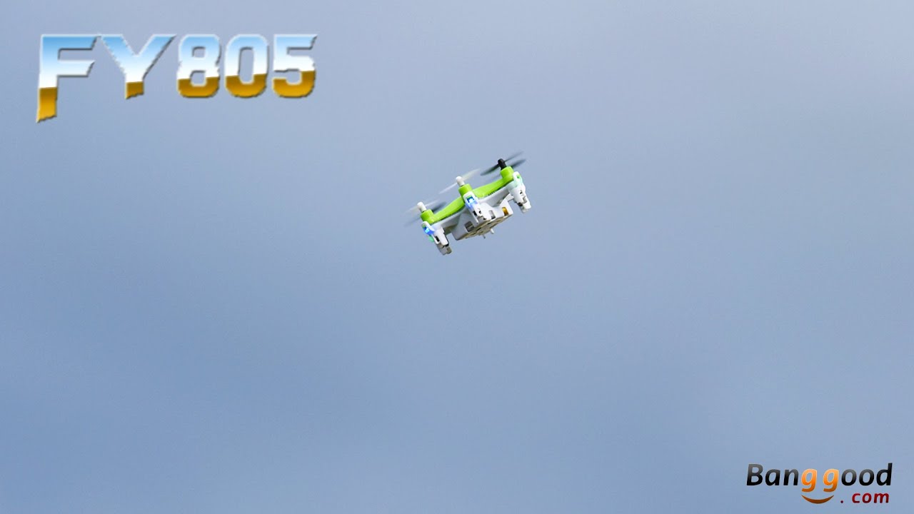 FY805 Micro Hex - light wind, medium wind, too much wind