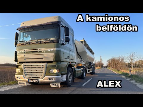 A kamionos belföldön - Alex és a liszt szállítás