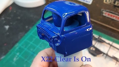 Body Cleared With Tamiya X22