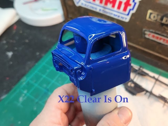 Basic Tutorial for applying a Gloss Varnish Clear coat for Models using an  Airbrush, Tamiya X22, MLT 