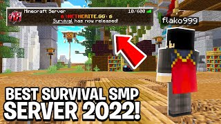 *NEW* Minecraft Survival SMP Server In 2022! | FREE TO JOIN | PUBLIC SMP | 1.17-1.18