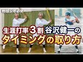 【打撃の極意】生涯打率3割の谷沢が教える～タイミングの取り方～
