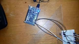 fpga sonar sensor with verilog