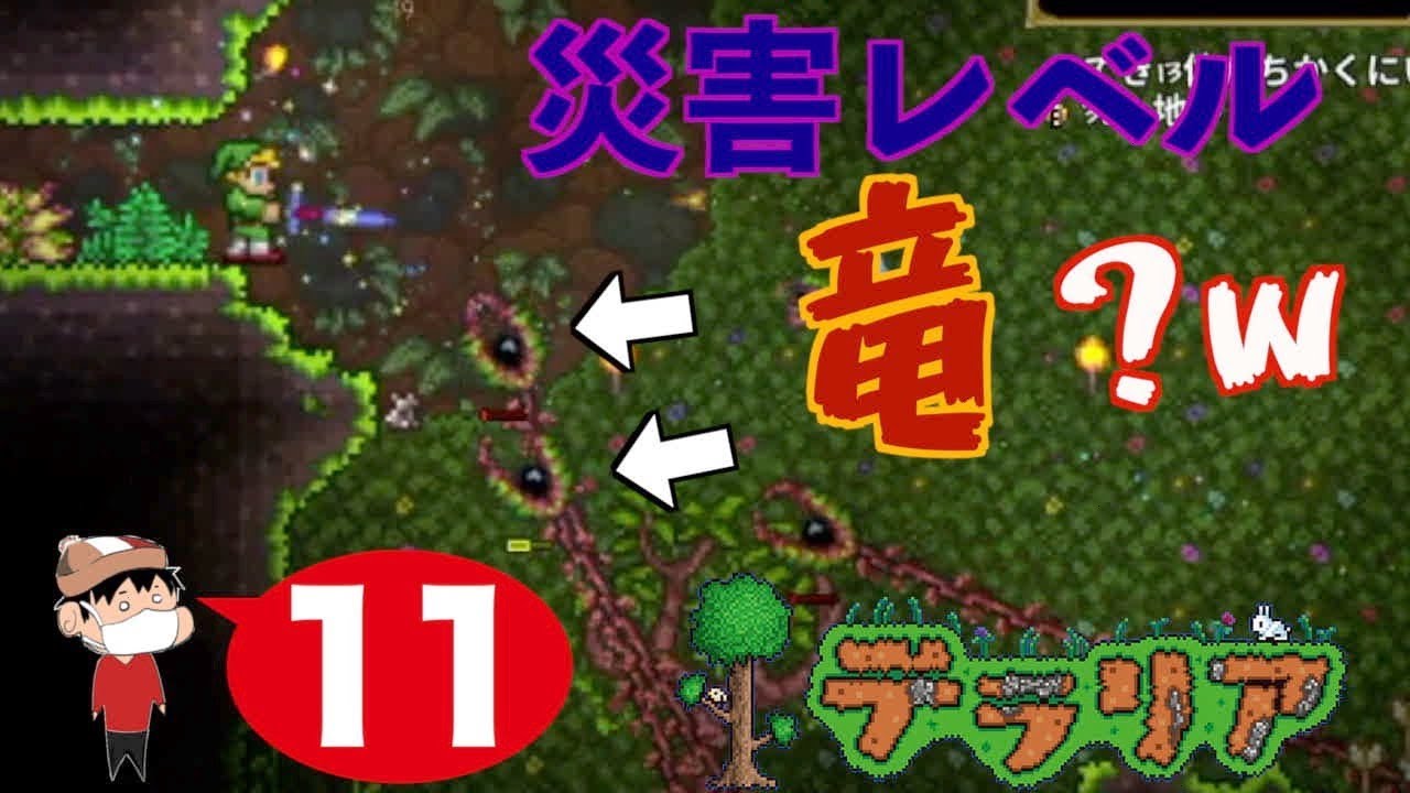 １１ Ps4 テラリアの伝説 ジャングルで素材集め隊 Youtube