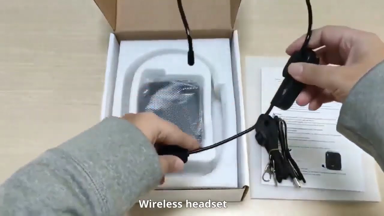 New Wireless Voice Amplifier with Microphone