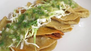 TACOS AL VAPOR ESTILO JALISCO