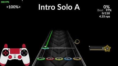 Pretty good for controller...in my opinion... Clone Hero
