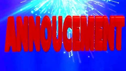 ANNOUCEMENT - PolyFx 3D Animation - loop - elijagod