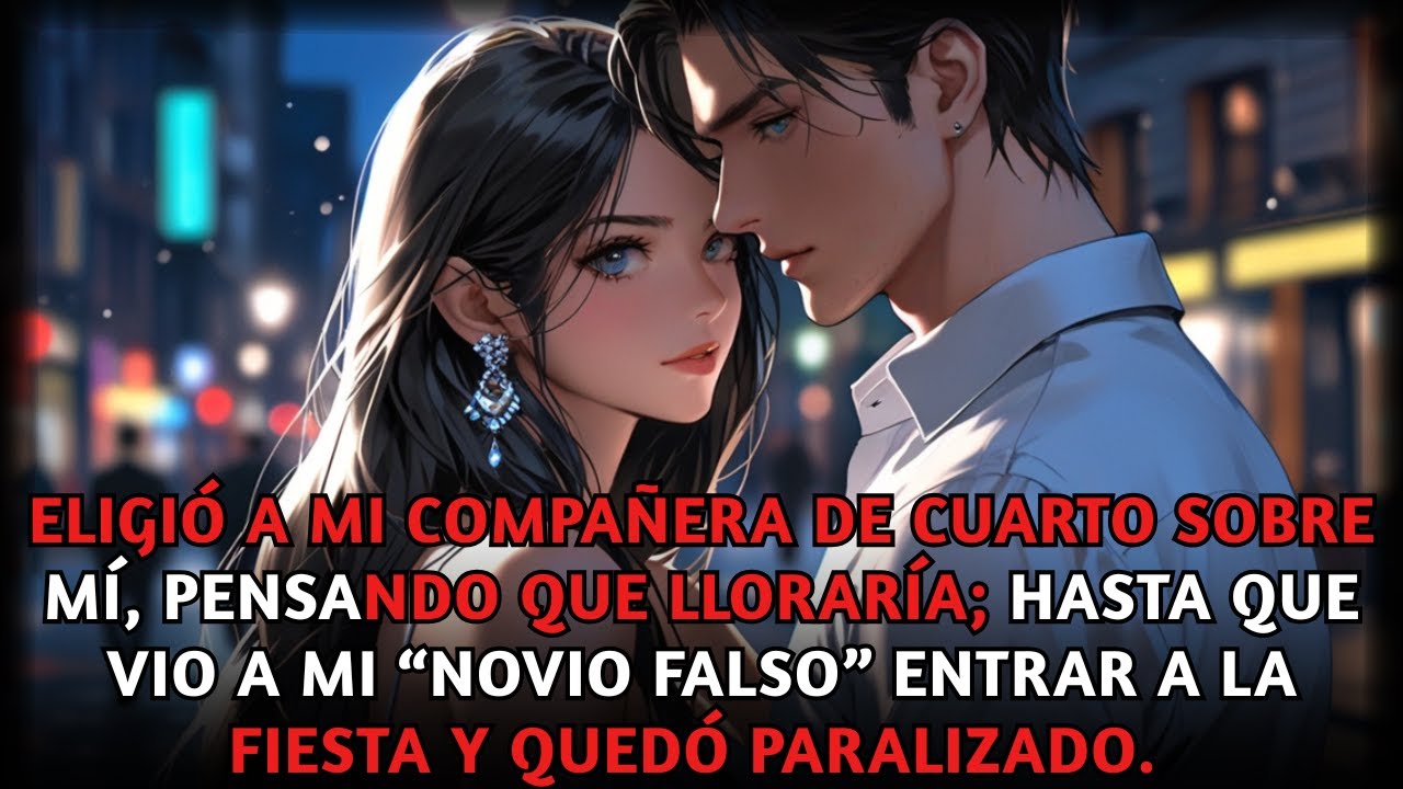 Eligió a mi compañera de cuarto sobre mí, seguro de que lloraría; hasta que vio a mi “novio falso”.