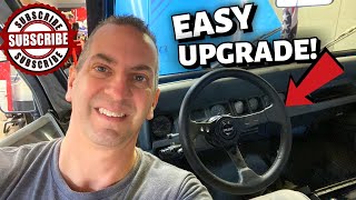 How To Replace 87-95 Jeep YJ Steering Wheel