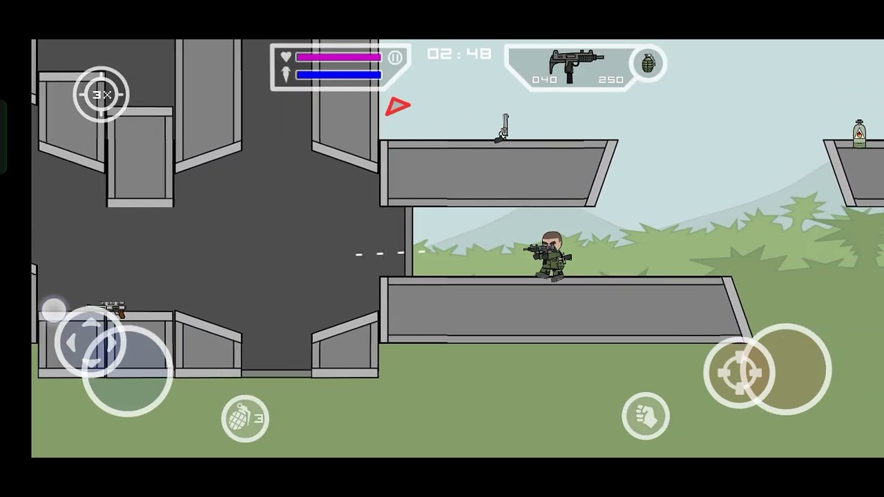 First time playing Mini Militia 