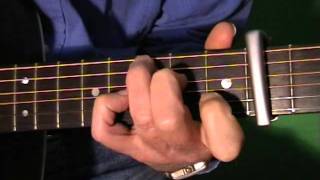 Video thumbnail of "Everybody's Talkin by Harry Nilsson : Guitar tablature demo (old version  for the new one see below)"