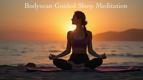 Bodyscan Guided Sleep Meditation For Deep Relaxing Sleep, Study Meditation, Reduce Anxiety