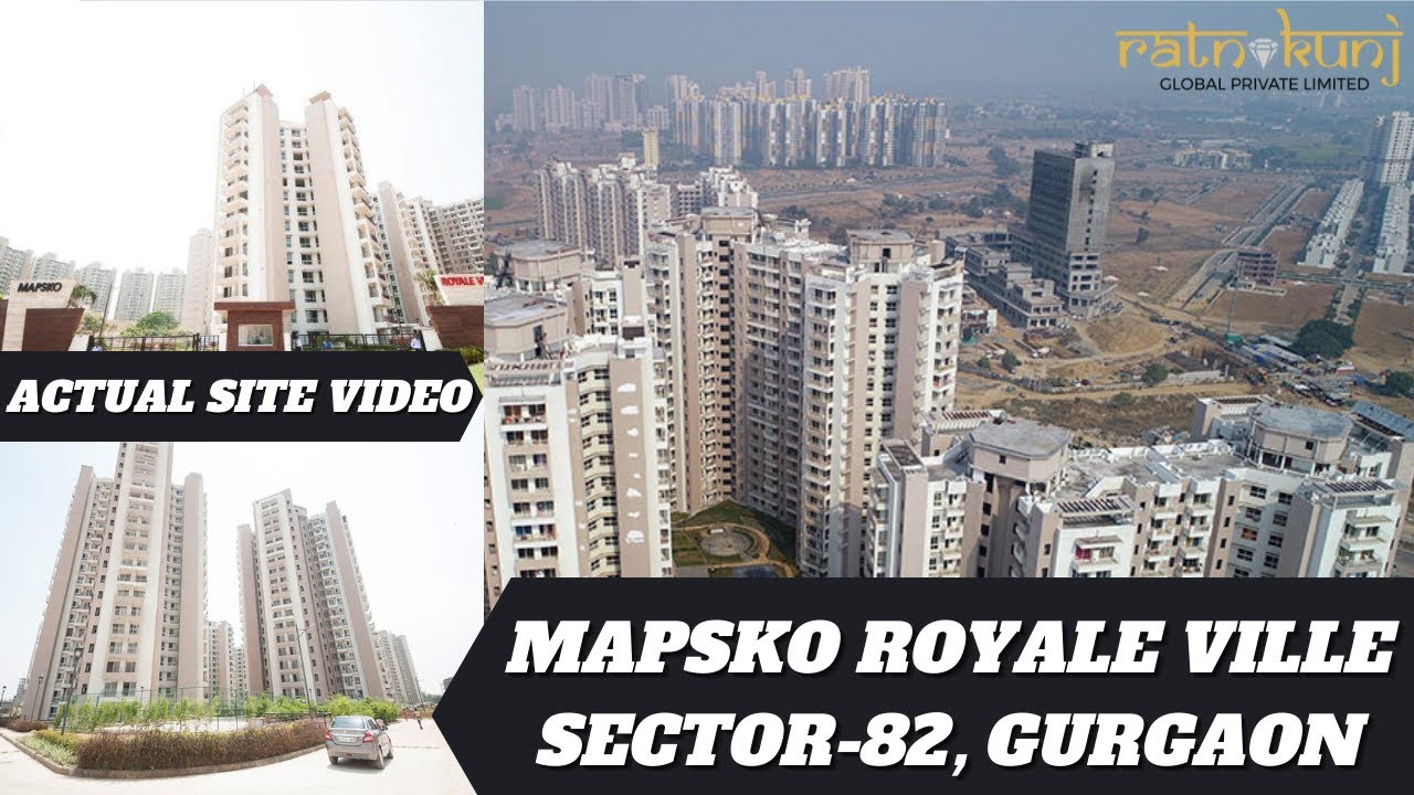 Mapsko Royale Ville | Sector - 82, Gurgaon | 3, 4 & 5 BHK | Price - 79 L Onwards |  ☎️ 8130084691