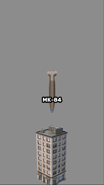 Why the MK-84 Bomb is So Dangerous?