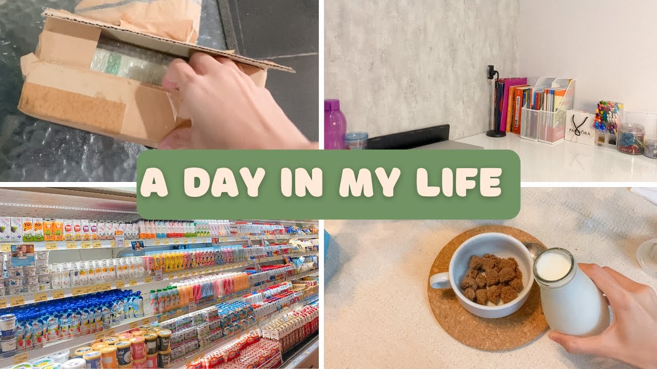 A Day In My Life : Grocery Shopping, Unboxing, Tidy up Desk, Aplikasi Pembukuan Buku Kas | Indonesia
