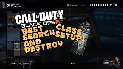 Black Ops 3 - Best Class Setup For Search & Destroy HVK-30! (BO3 Strategies & Tips!)