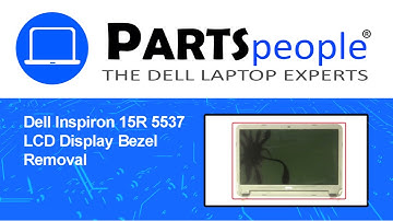 Dell Inspiron 15R-5537 (P28F003) LCD Bezel How-To Video Tutorial